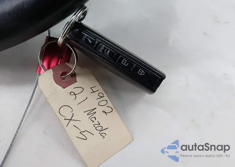 2021 Mazda Cx-5 Grand Touring z USA, uszkodzony, nr VIN JM3KFADMXM1340533